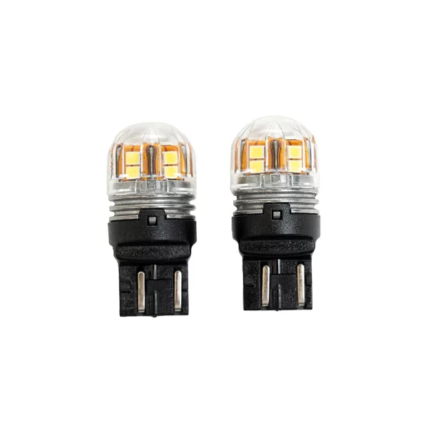 Lâmpada LED Mini T20 W21/5W 6000K - 2 Peças - Universal - Flamma Autopeças