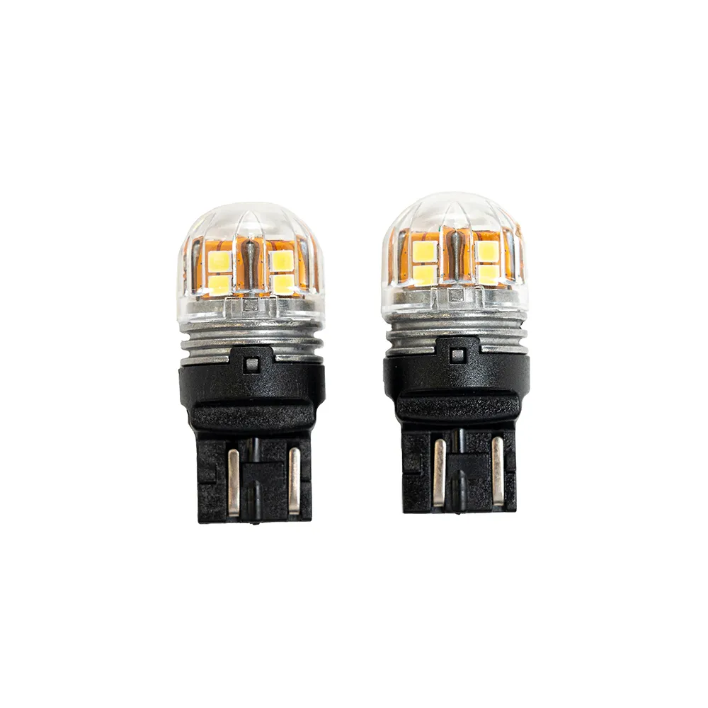 Lâmpada LED Mini T20 W21/5W 6000K - 2 Peças - Universal - Flamma Autopeças