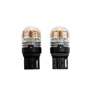 Lâmpada LED Miniatura T20/WR21W 200LM Vermelho - 2 Peças - Flamma Autopeças