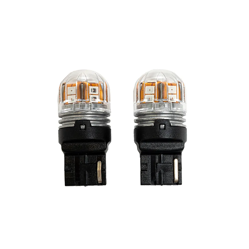 Lâmpada LED Miniatura T20/WR21W 200LM Vermelho - 2 Peças - Flamma Autopeças