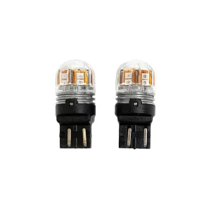 Lâmpada LED Mini T20 WR21/5W 180LM Vermelha - 2 Peças - Flamma Autopeças