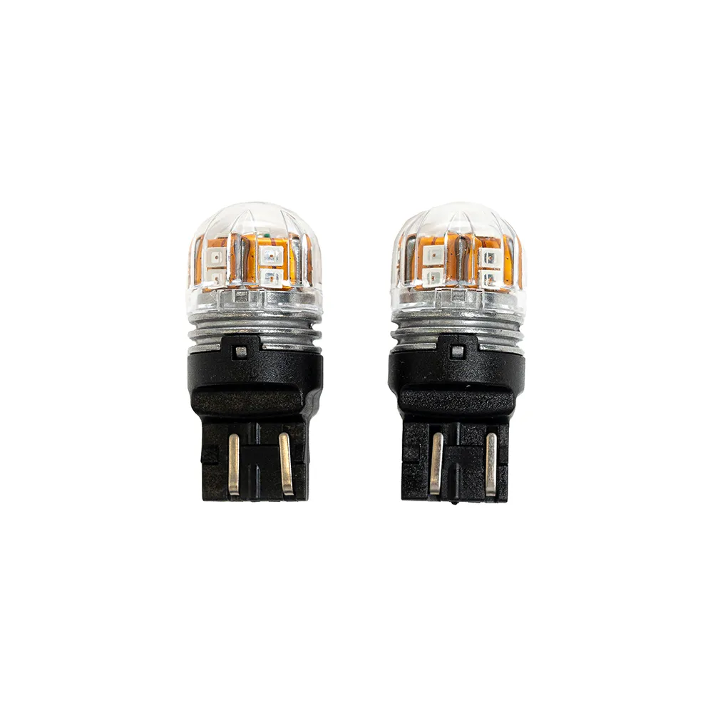 Lâmpada LED Mini T20 WR21/5W 180LM Vermelha - 2 Peças - Flamma Autopeças