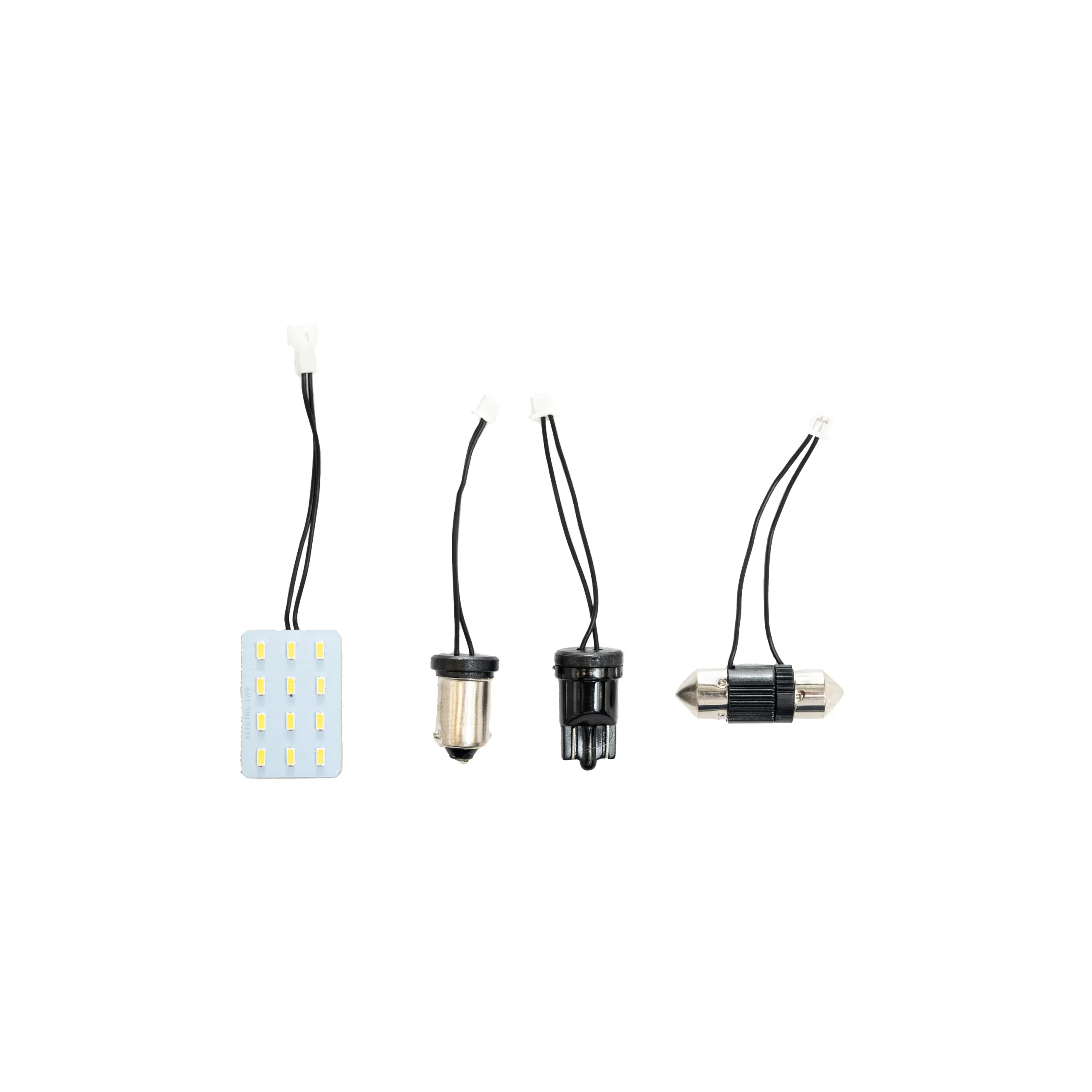 Lâmpada LED Miniatura 3014 12-SMD 1.5W - Branco - Imagem 2 - Flamma Autopeças