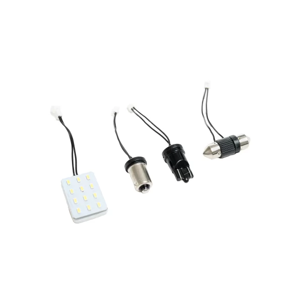 Lâmpada LED Miniatura 3014 12-SMD 1.5W - Branco - Imagem 3 - Flamma Autopeças