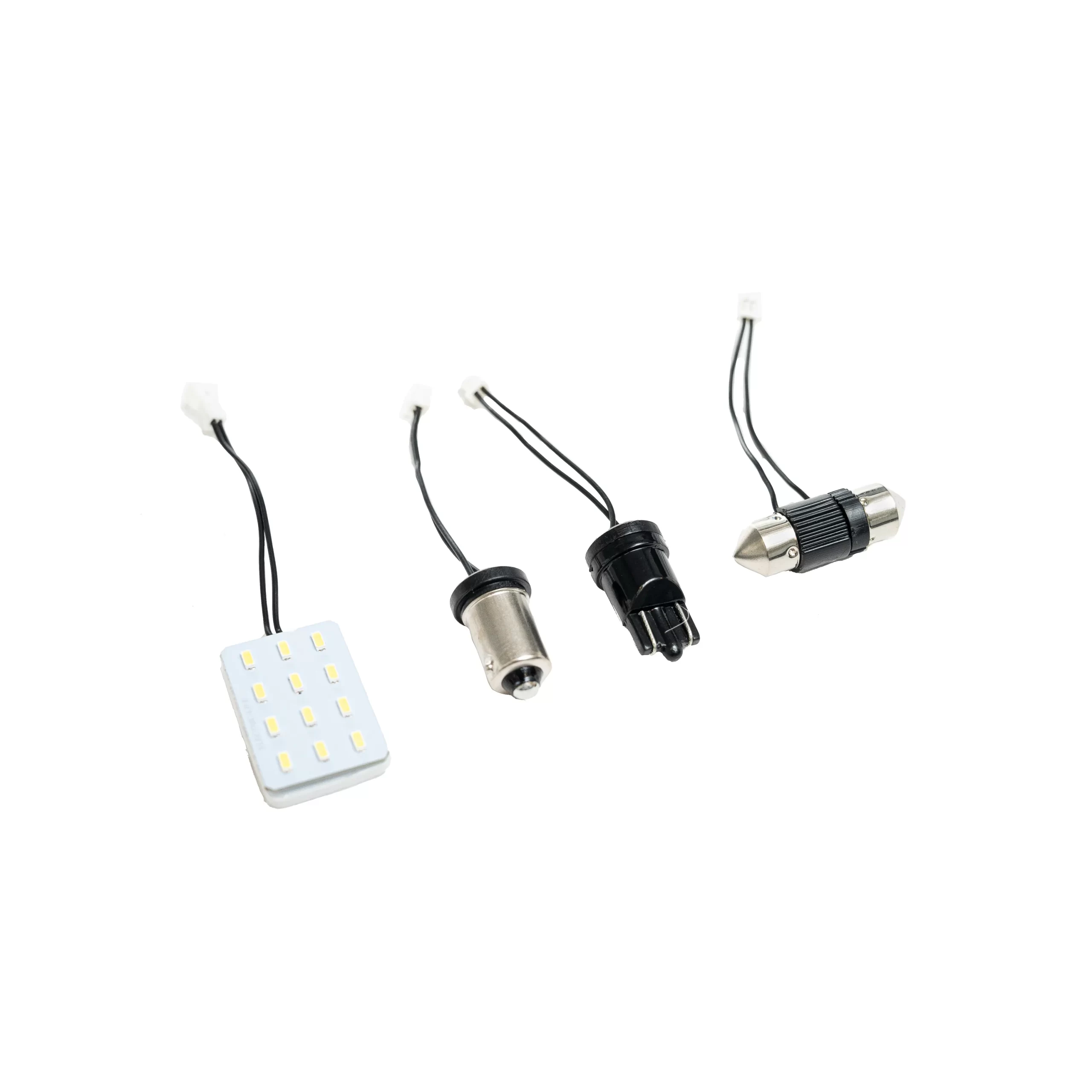 Lâmpada LED Miniatura 3014 12-SMD 1.5W - Branco - Imagem 3 - Flamma Autopeças