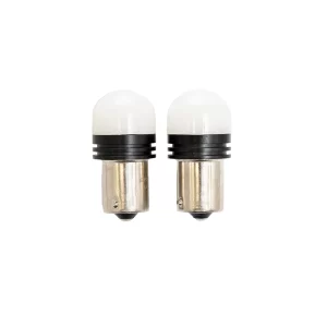 Lâmpadas LED 1156 BA15S 2W 180 Lúmens Ambar - Universal - Flamma Autopeças