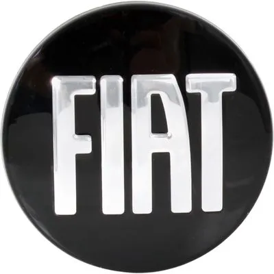 Calota Centro de Roda Fiat Strada 2022 a 2023 / Argo 2017 a 2023 – Preta Brilhante 45mm