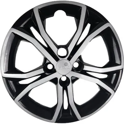 Calota Aro 15 Fiat Argo 2023 a 2025 – Preta / Prata