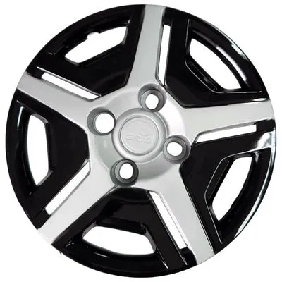 Calota Aro 13 Chevrolet Corsa / Classic 2004 a 2016 – Preto/Prata