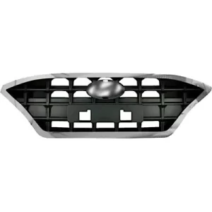 Grade do Radiador Fiat Argo 2017 a 2020 – Preta Sem Emblema