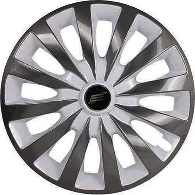 Calota Passat CC 13” – Cubo Universal Branco/Preto