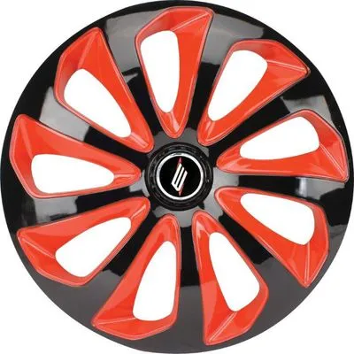Calota 13” Velox Cubo Universal – Preto/Vermelho