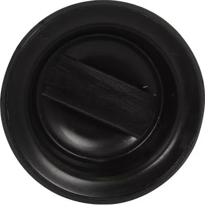 Calota Centro de Roda Fiat 147 / Uno / Mille – Preta Plástico Modelo Original - Imagem 3