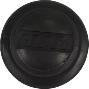 Calota Centro de Roda Fiat 147 / Uno / Mille – Preta Plástico Modelo Original