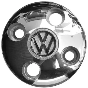 Calota Cromada Alfa Volkswagen Gol e Passat – Miolo Centro de Roda